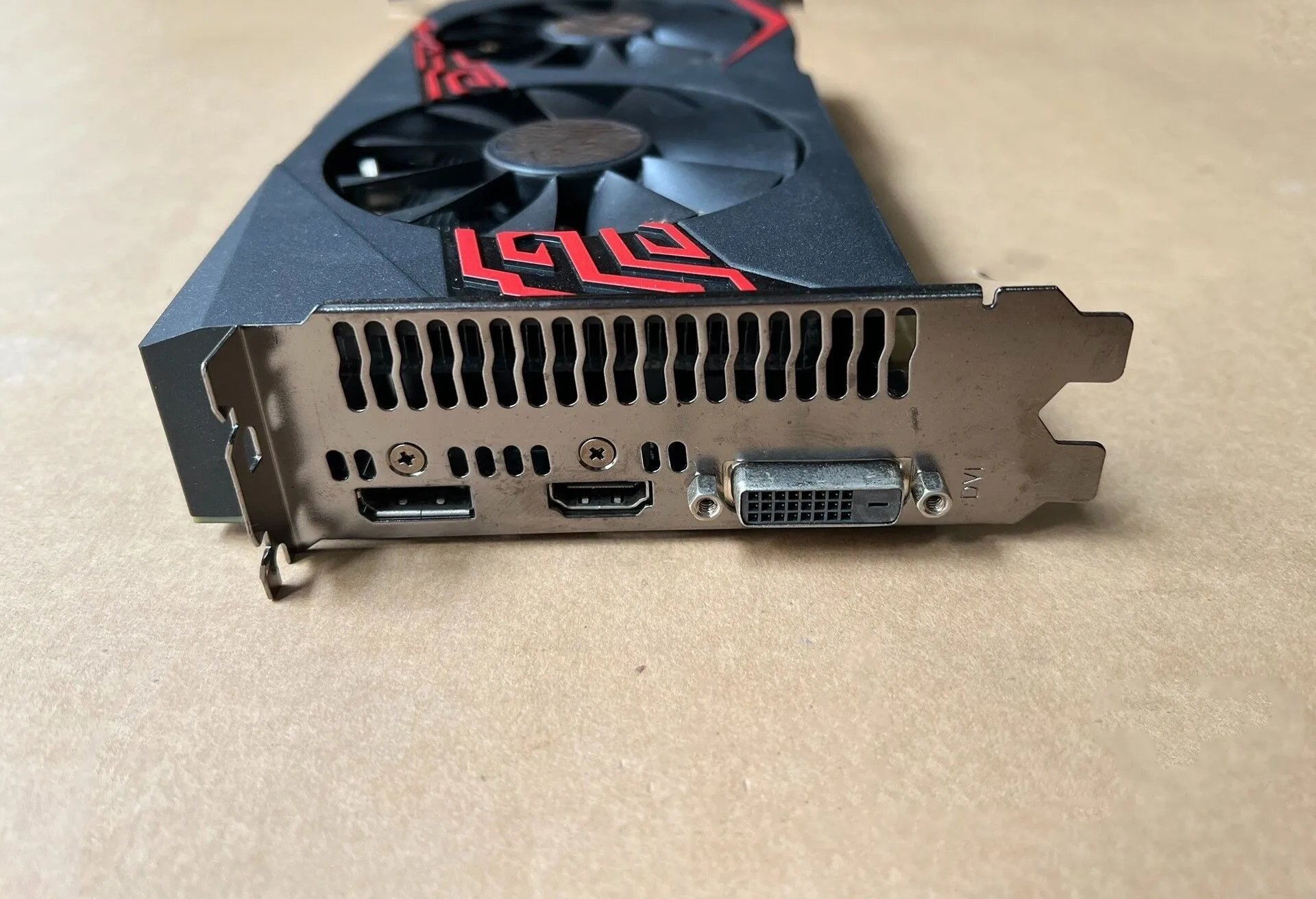 Used EX RX580 O8G GDDR5 PCI-Express Video Card DP DVI HDMI