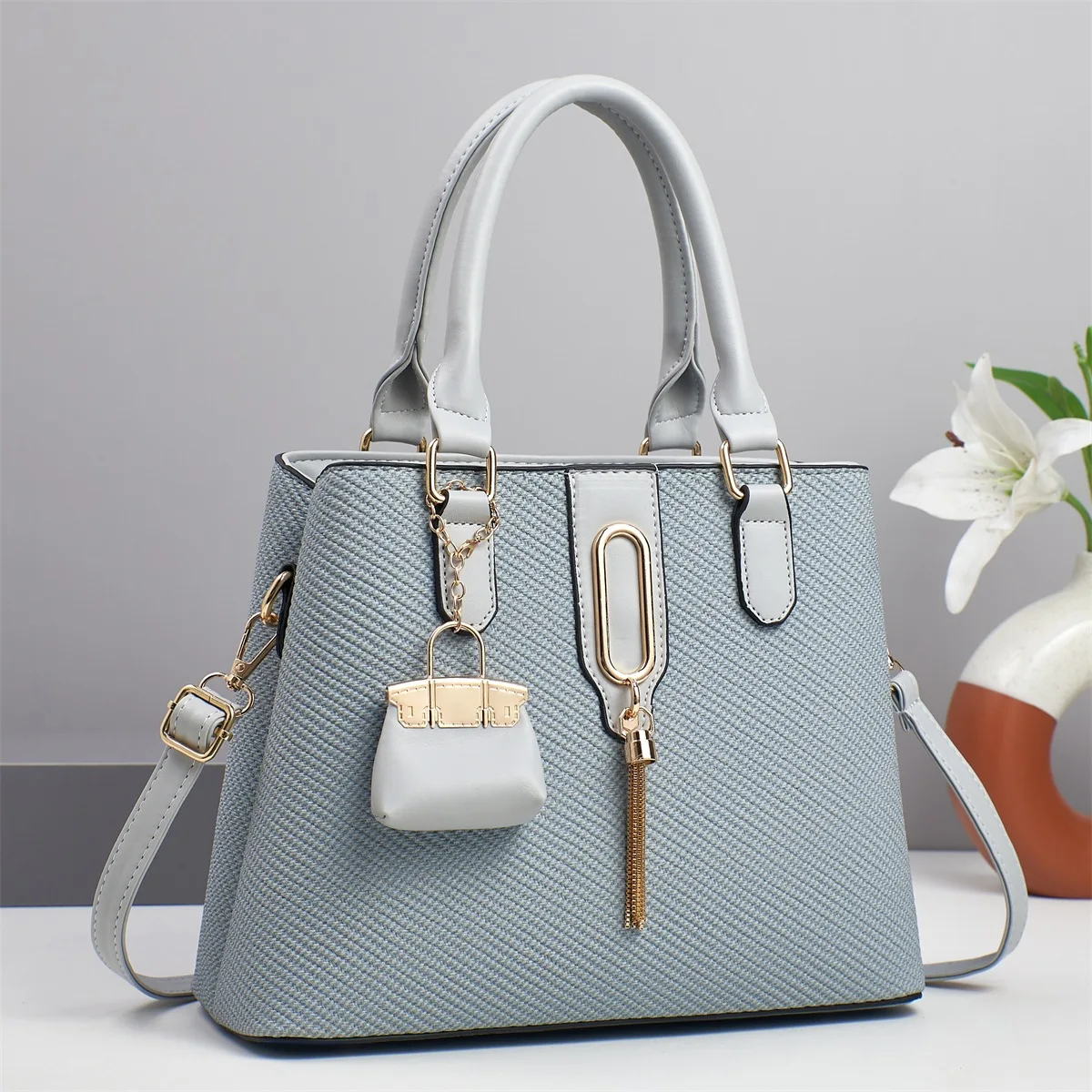 

Fashionable Universal Mom Bag Handbag Summer Versatile Women's Crossbody Bag Single Shoulder New Style Ladies Handbag