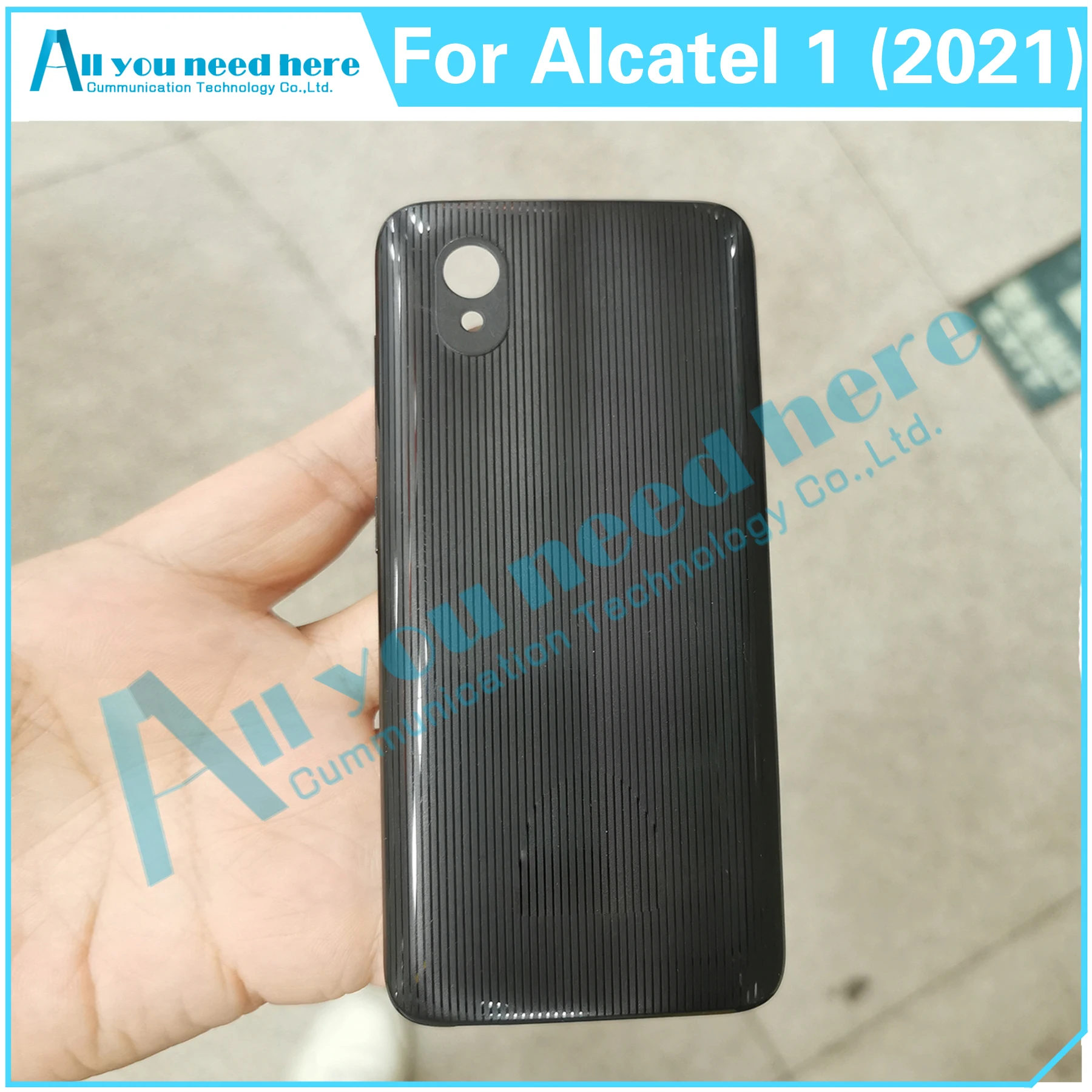 High Quality For Alcatel 1 (2021) Back Cover Door Housing Case Rear Battery Cover Repair Parts Replacement