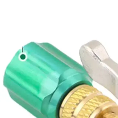 Valve Core Removal Device for HVAC Systems with Integrated Ball Valve Shut-Off and Magnetic Storage Knob for Secure Operation