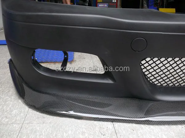 Carbon Fiber Car Front Bumper Lip For  E46 M3 1998-2005