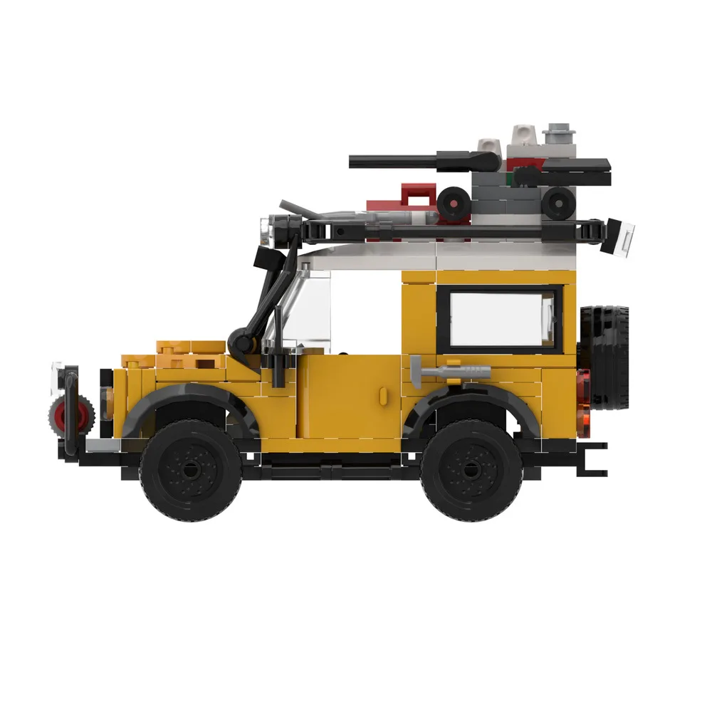 City Vehicle MOC 90 Defender Car Building Blocks Model Bricks Sets Off-road Jeep Assemble Display Children's Toys Birthday Gifts