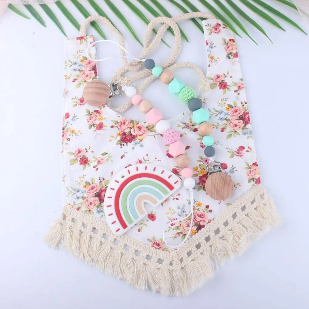 

Деревянный держатель для пустышки с защитой от потери, зажимы для пустышки для малышей, зажимы для держателя соски, цепочка для детской соски, детские игрушки-прорезыватели, ремни