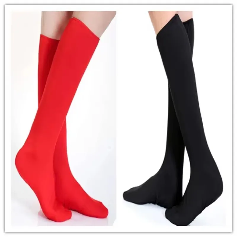 Customized Performance Dance Boots High Elasticity Ballet Latin Belly Dance Costume Accessories Socks