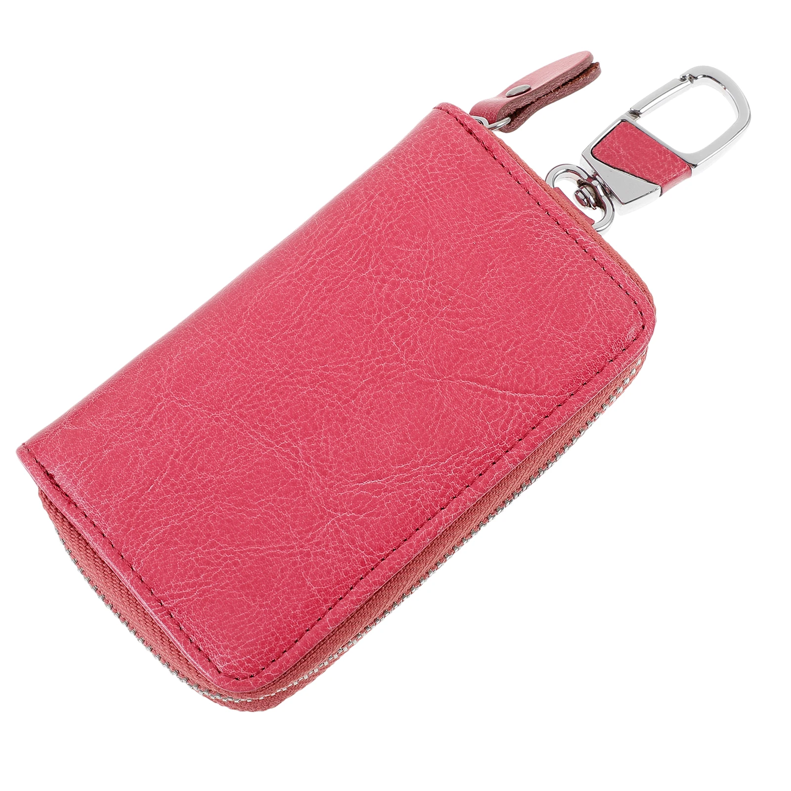 

Multifunction Car Key Pouch Zipper Keys Storage Bag Hanging Waist Key Case Holder for Men (As Shown)