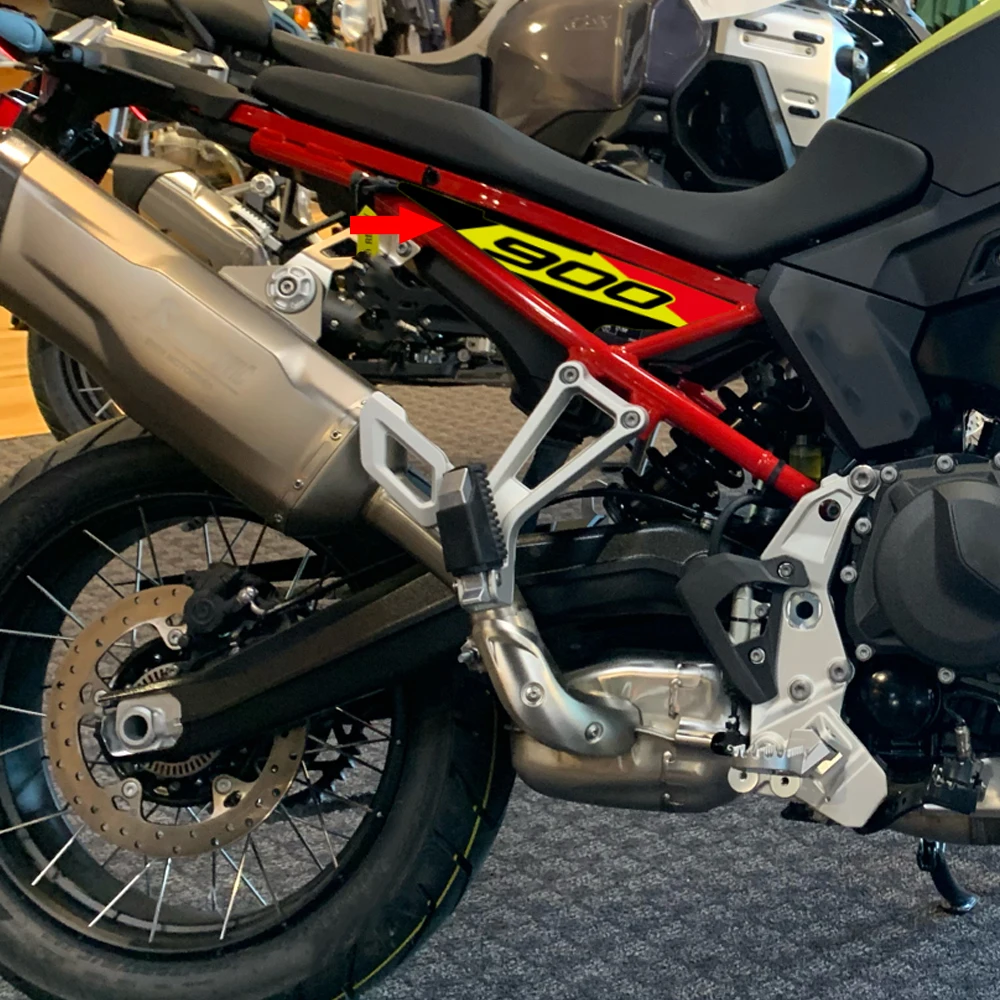 For F900GS Side Decorative Stickers For F 900GS 2025-2026 Motorcycle Waterproof Sticker Decoration Decals Pattern 2