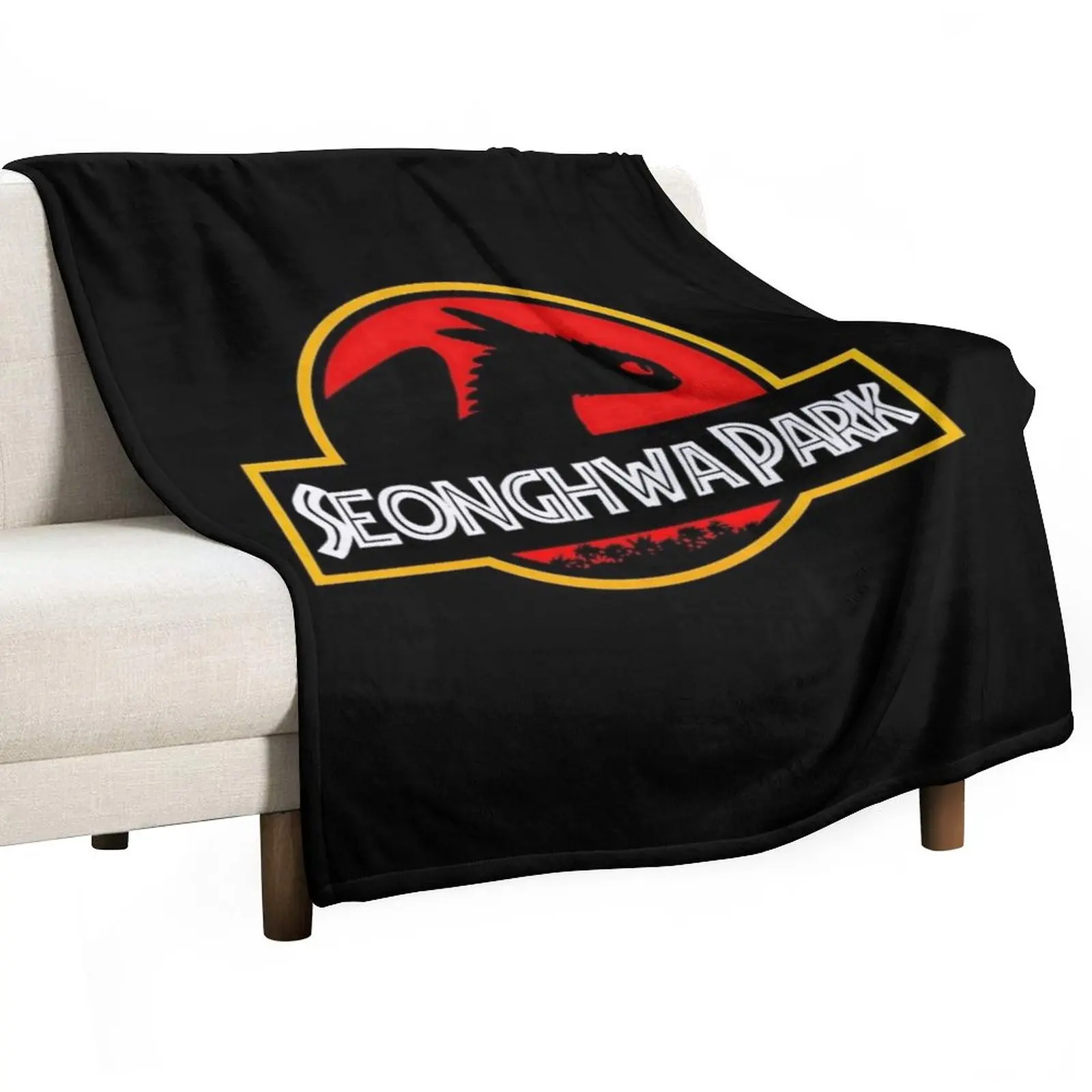 

seonghwa park logo Throw Blanket Plaid on the sofa Blankets For Baby Warm Blanket