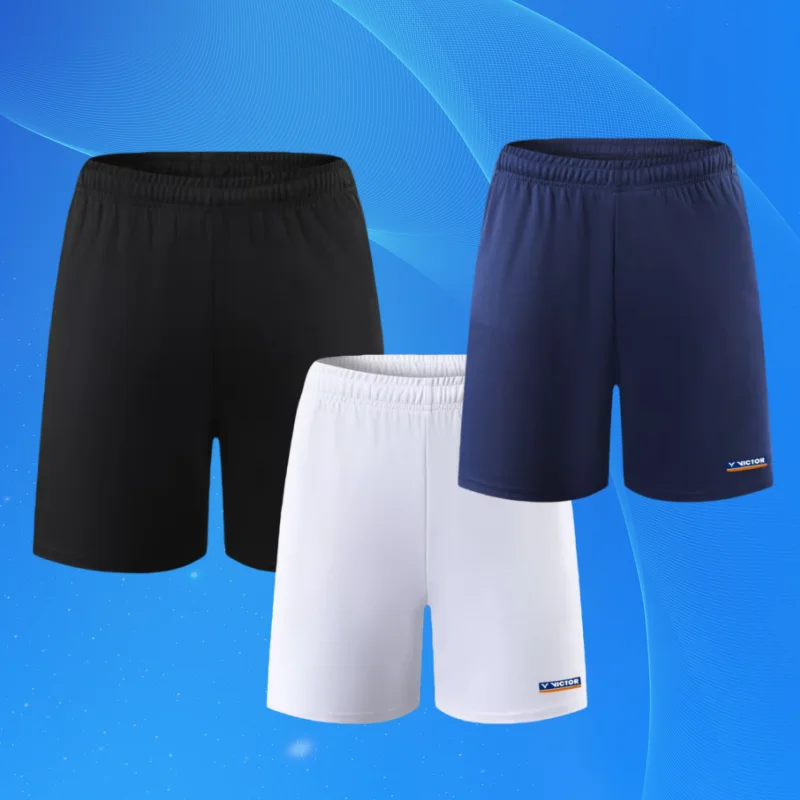 Homens e mulheres logotipo personalizado Badminton Shorts, secagem rápida, respirável, suor absorvente, shorts de tênis, shorts de tênis, logotipo personalizado