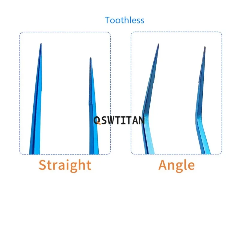 เครื่องมือผ่าตัดตา 4.5 มม. แท่งผูกไทเทเนียม แหนบขนาดเล็ก แหนบผ่าตัดเปลือกตาไทเทเนียม
