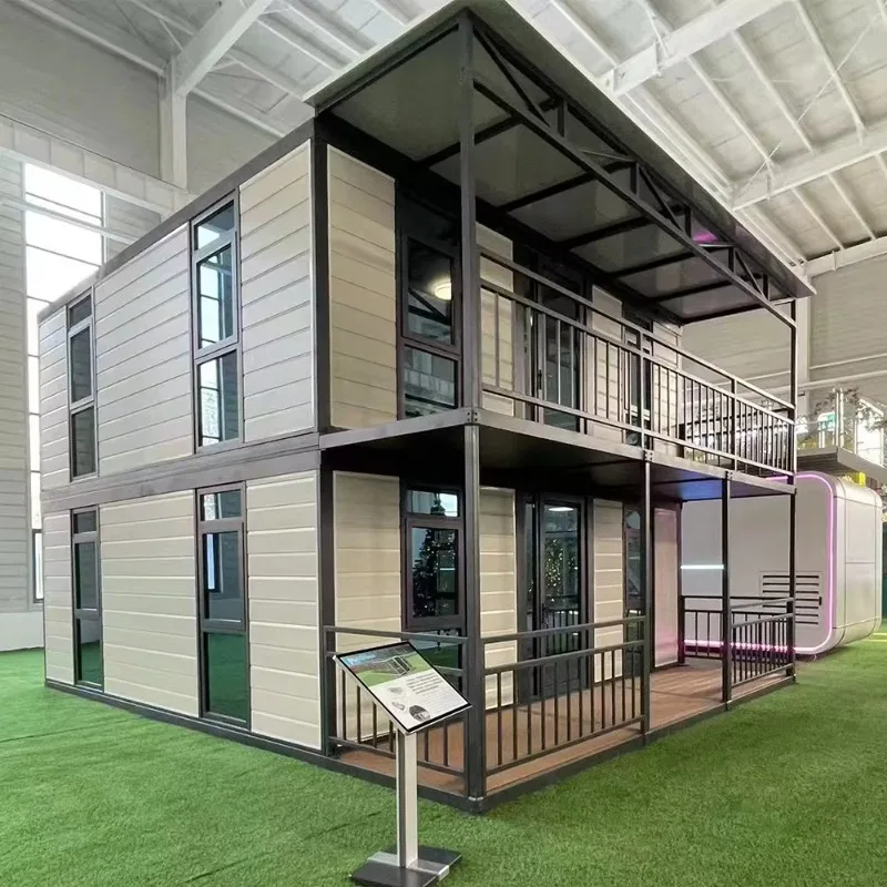 High Quality Container House Luxury Folding House Modular Modern Expandable Container House Living Hotel Apartment 1 Bedroom