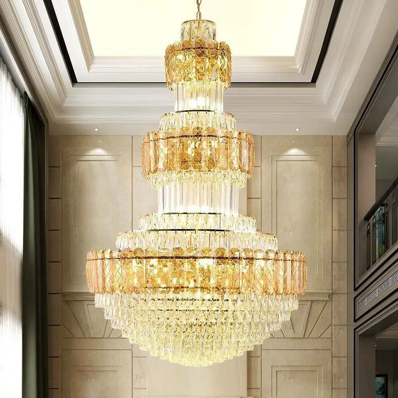 

Crystal, hotel, chandelier, villa, modern, simple, light luxury