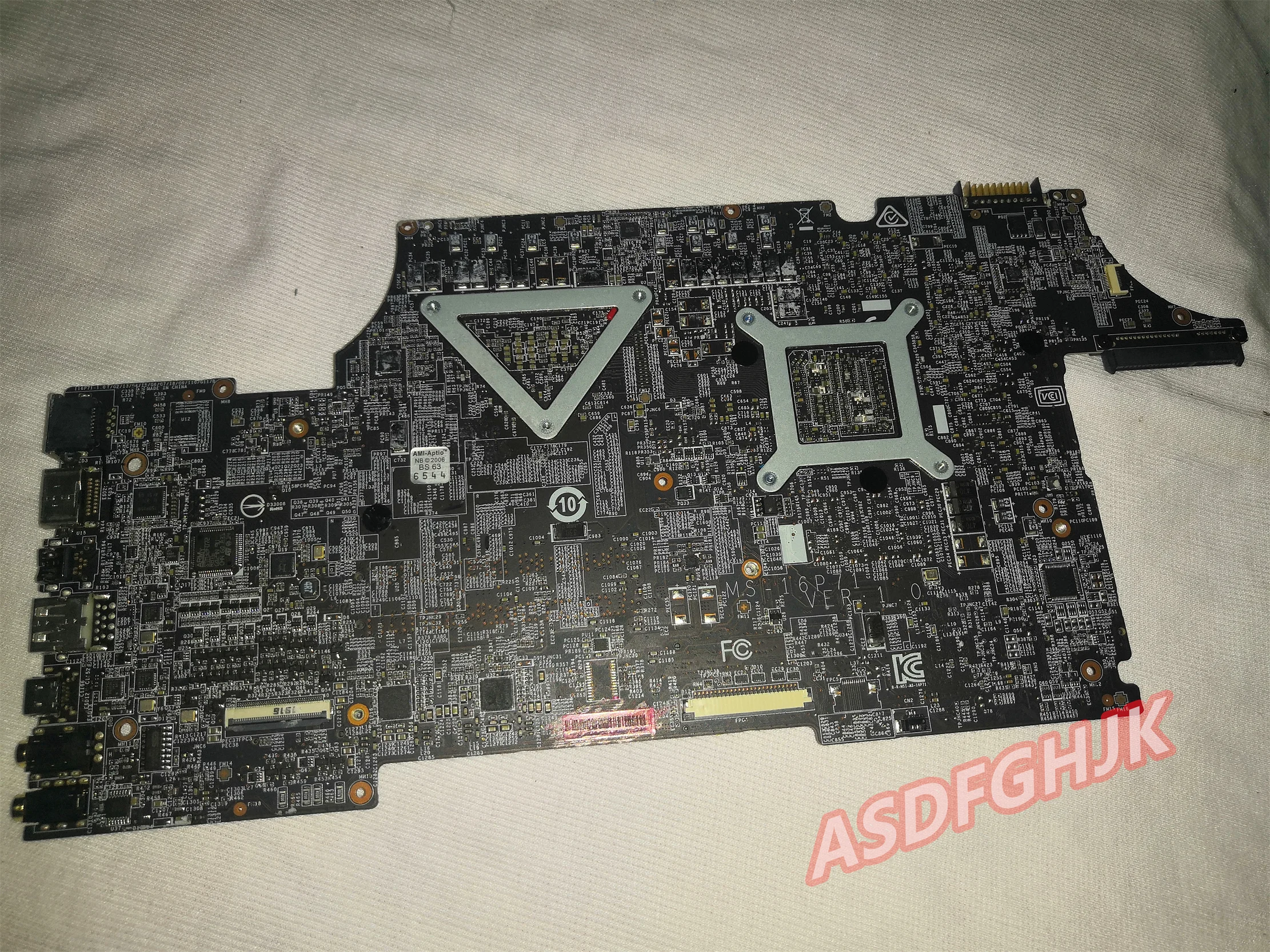 MS-16P71 FOR MSI GE65 GE75 Raider 9SX Core I7-9750H Geforce RTX2060 Motherboard 607-16P71-27S Laptop Motherboards