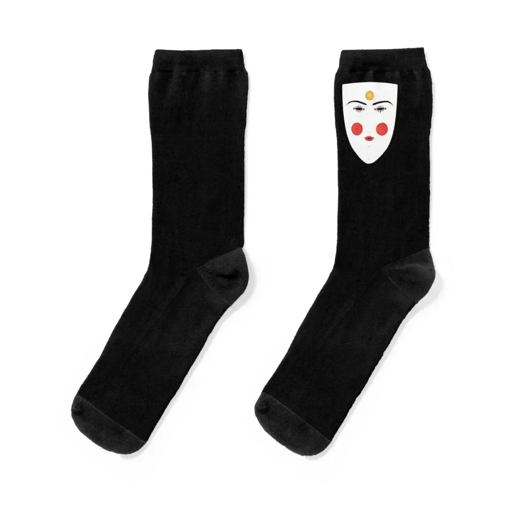 Greek Traditional Mask - Boula Socks Stockings compression warm winter kids Socks For Man Women's