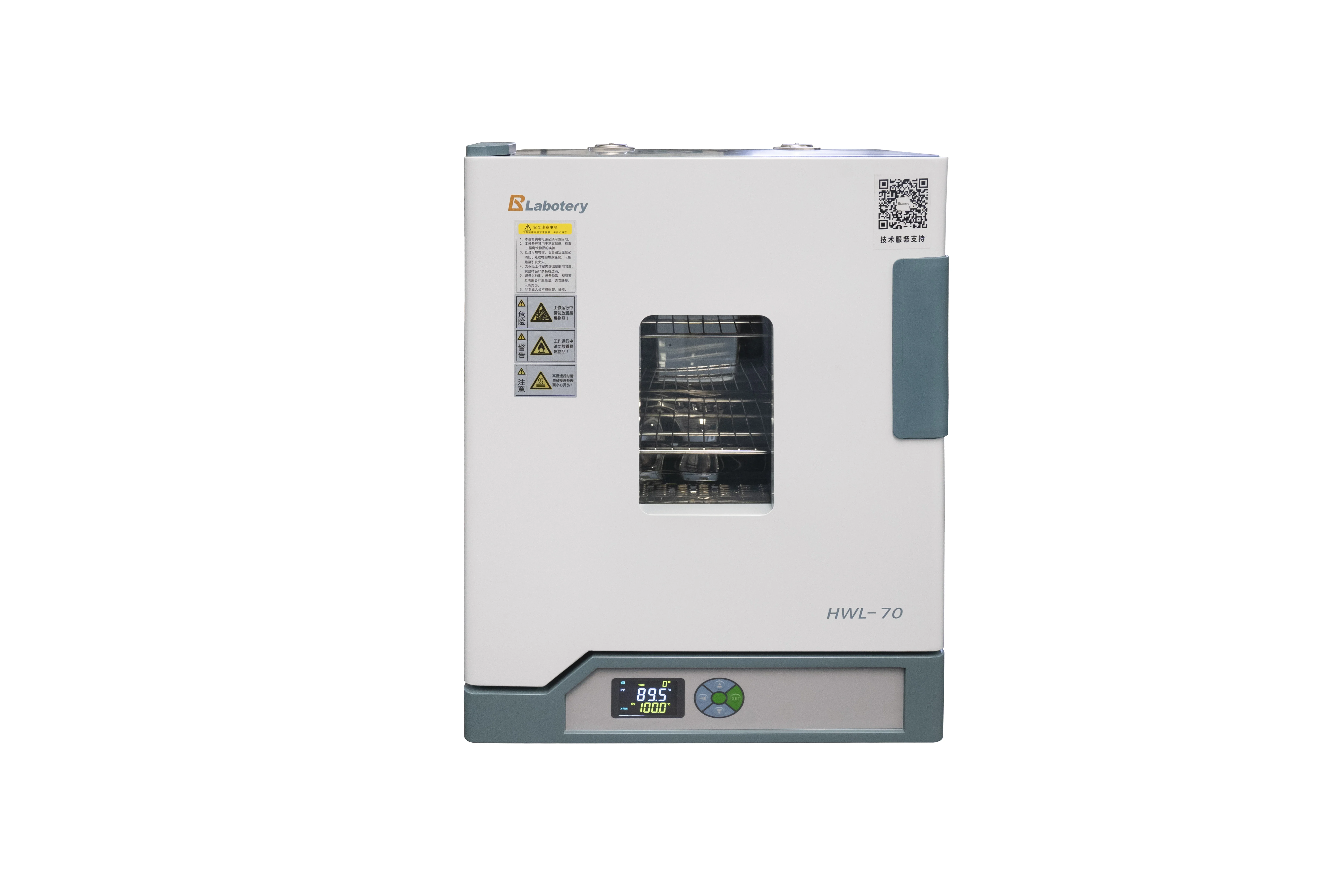 미니 실험실 45L 70L 125L 수직형 열풍 살균 건조 오븐 (전기 모터용)