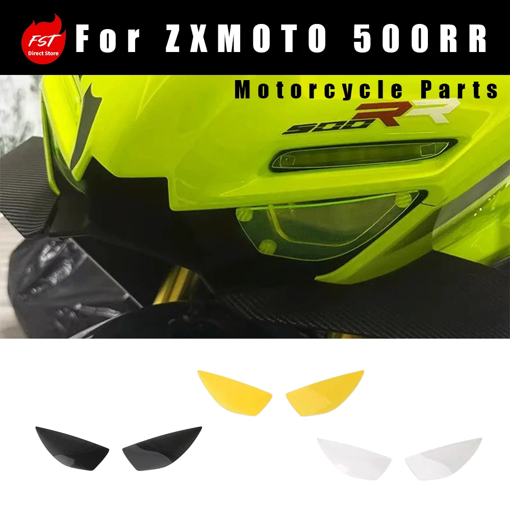 Headlight Protector Film, Color Change Decal Sticker & Decorative Cover Modified for Zhangxue Motorcycle 500RR