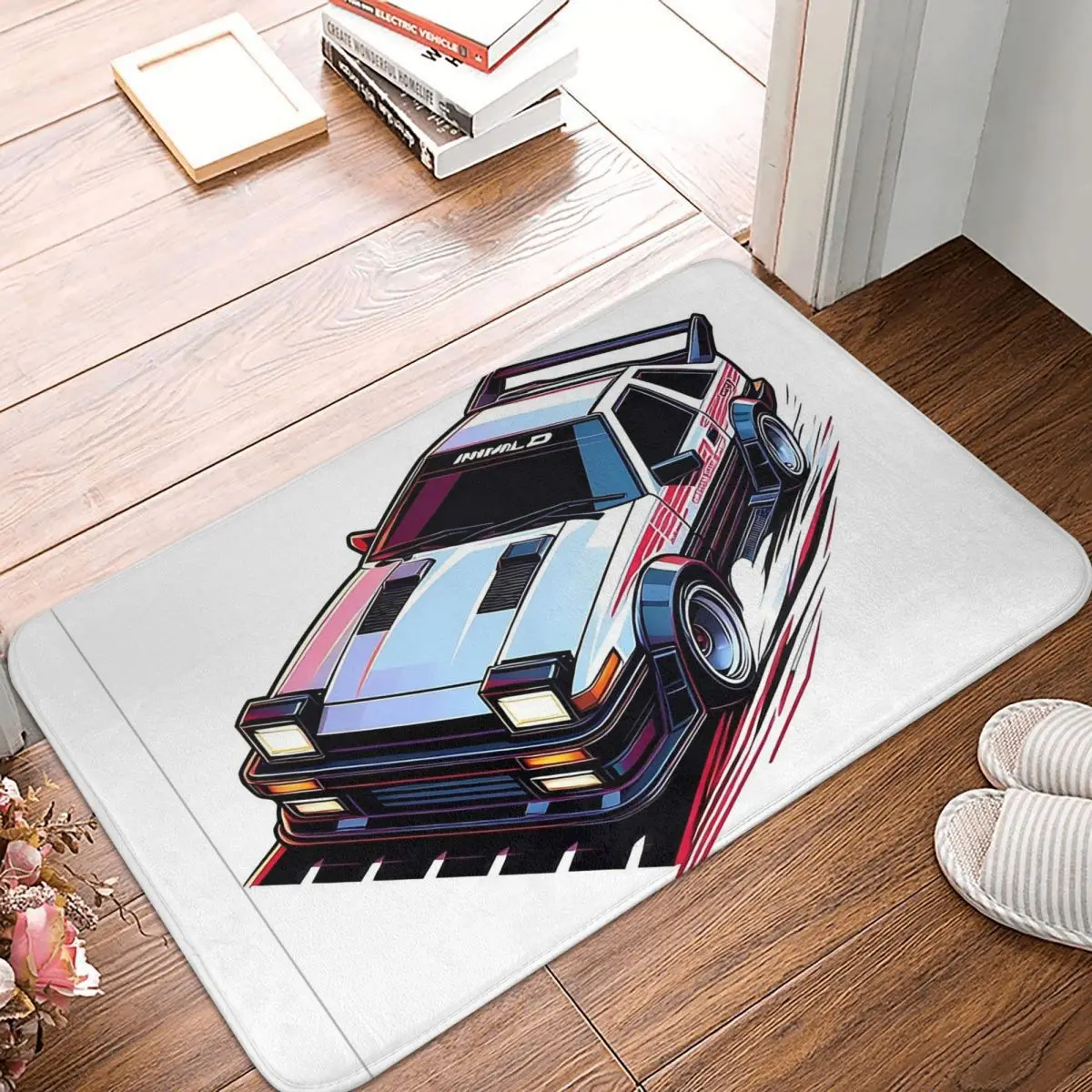 Jdm Car 2 Anti-slip Doormat Floor Mat Absorbent Mat Carpet Rug for Kitchen Entrance Home Bedroom Footpad Mats