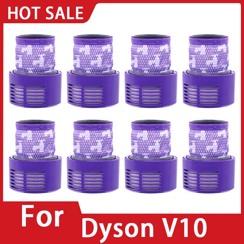 For Dyson V10 Filter Hepa Accessories Robot vacuum cleaner SV12 washable filter Replacement cleaning Spare Parts