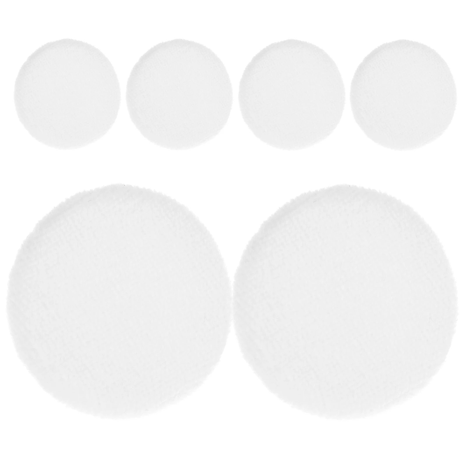 

8pcs Cotton Puff Puff Makeup Sponge Foundation Loose Travel Use Cotton Pink For Salon Professional