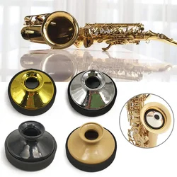 Alto Saxophone Silencer High Quality Woodwind Musical Instrument Accessories Round Light-Weight ABS Mute Dampener for Alto Sax