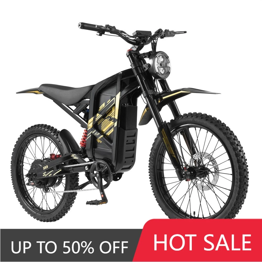 RRE 2026 ZX3 new brushless 2000W electric off-road vehicle 37MPH off-road adult motorcycle off-road vehicle 48V 25Ah