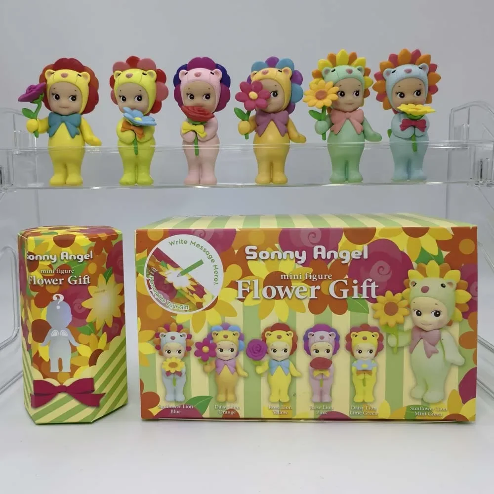

Sonny Angel Flower Gift Series Blind Box Anime Figures Ornaments Cute Dolls Fans Mini Anime Figure Christmas Birthday Gift Toys