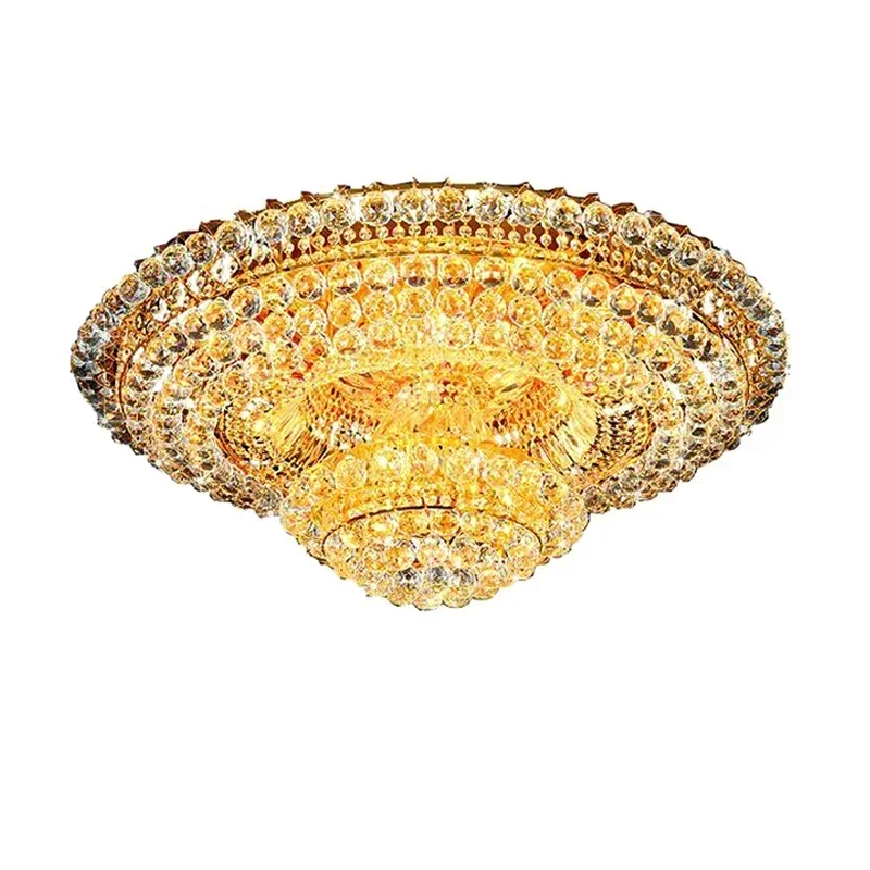 hot selling lustres contemporary chandeliers crystal lamp of living room lights gold/chrome chandelier