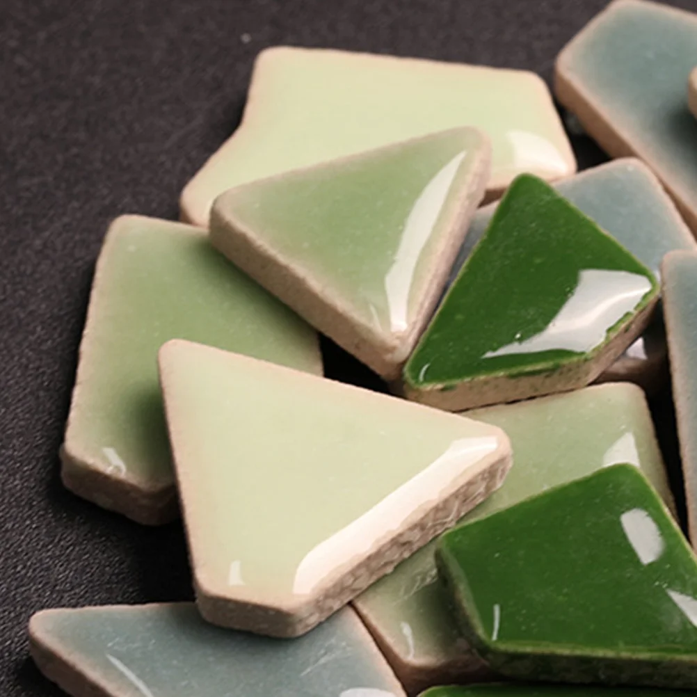 

Mosaic Tiles Ceramic DIY Patches for Home Decor Endless Patterns Designs Tiles for Crafts Ceramic Pieces Kits Pieces