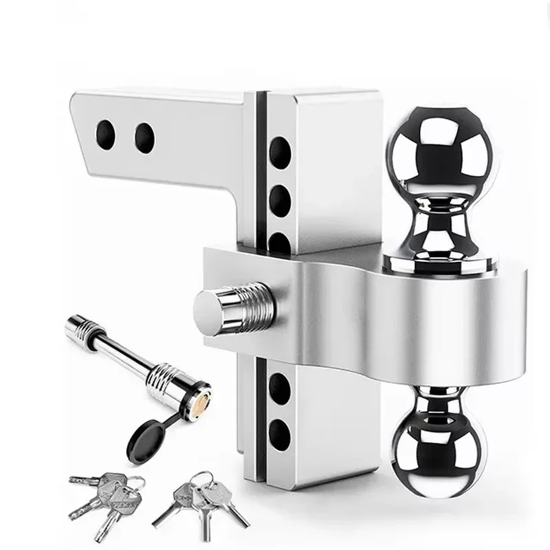 High Quality Aluminum Alloy Adjustable 2.5'' Trailer Hitch Receiver 2