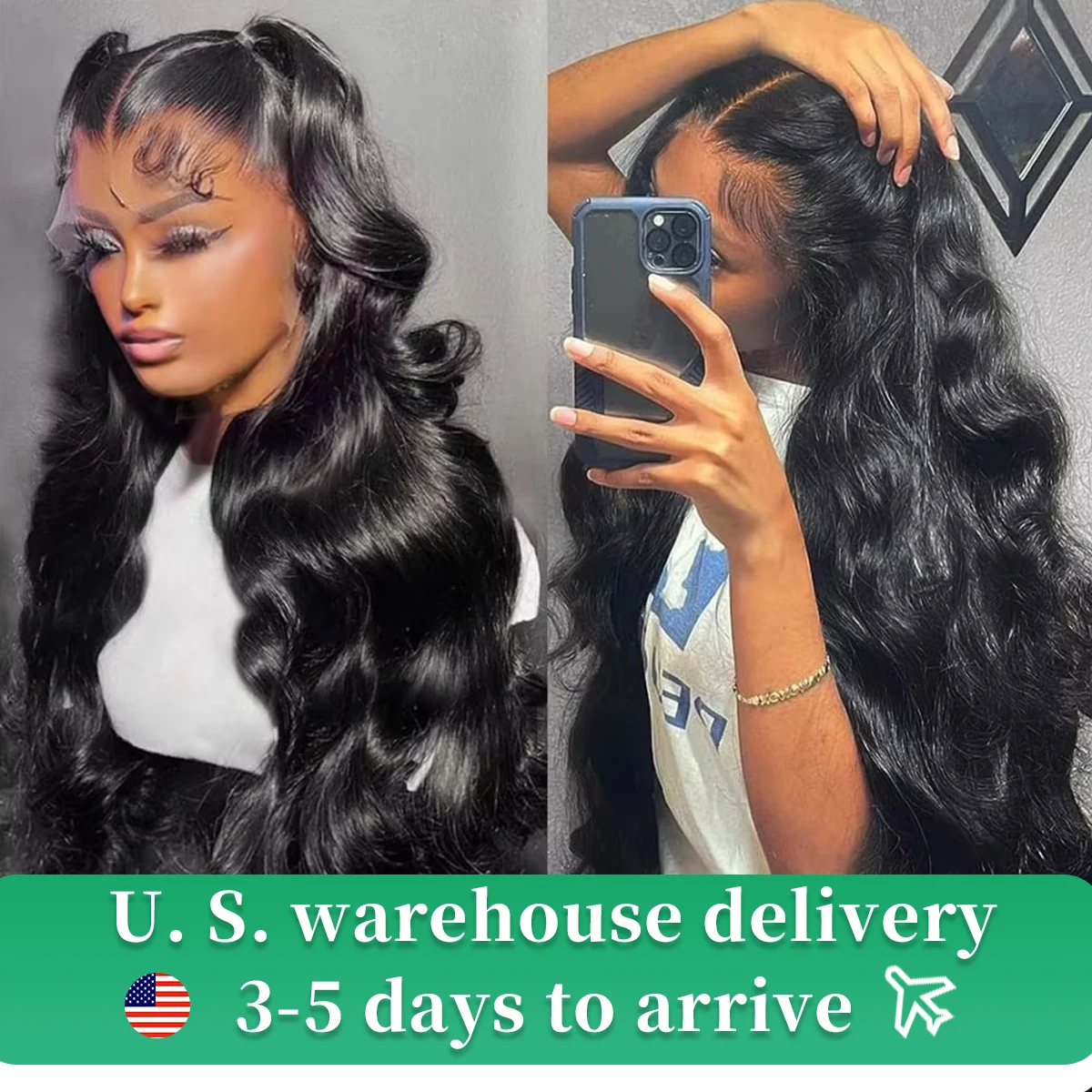 32inch 13x6 Body Wave Lace Front Wig Human Hair PrePlucked Brazilian Human Hair Lace Frontal Wigs For Women Lace Closure Wig