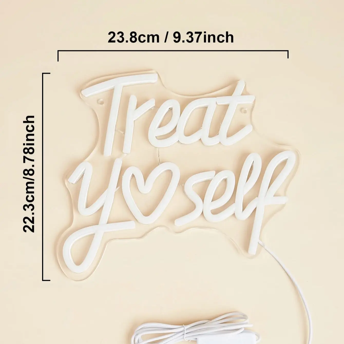 Chi-buy LED Neon Tratta il tuo auto Insegne al neon alimentate tramite USB Luce notturna 3D Wall Art Camera da letto Soggiorno Decor Lampada Insegne