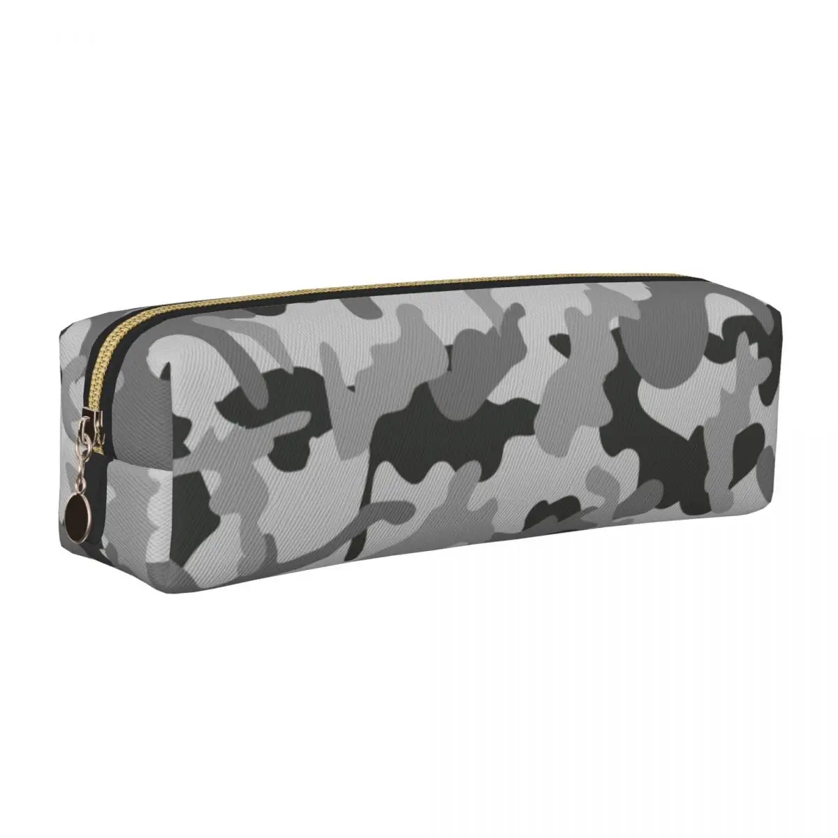 

Камуфляжный пенал в стиле милитари с серым узором Armys, камуфляжная сумка для ручек для девочек и мальчиков, большие школьные принадлежности для хранения, косметические пеналы