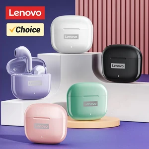 سماعات أذن بلوتوث Lenovo-LP40 Pro TWS ، سماعات أذن لاسلكية ، رياضة تقليل الضوضاء ، اختيار الجملة ، 5.3 ، 2 قطعة ، 5 قطع ، 10 قطع أعلى 10 مبيعات لسماعات Lenovo بالجملة - No8