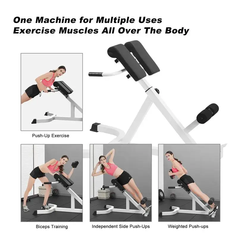 Adjustable Bench For Home Gym Steel Scratch Resistant Black Weight Bench For Workout Multifunctional Workout Equipment 8 Levels