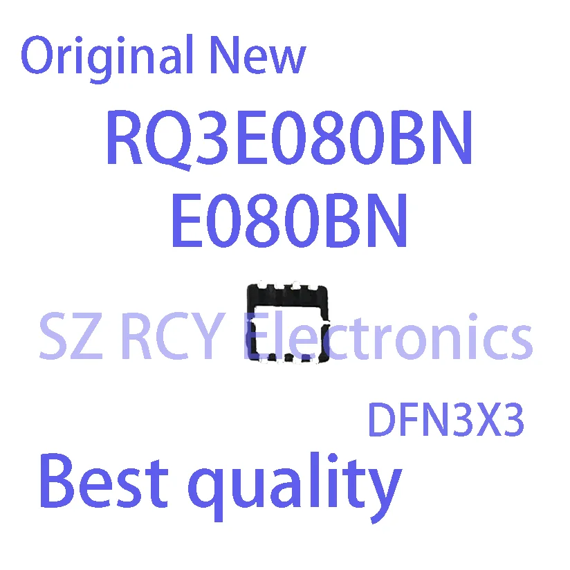 (5-10 PCS)NEW RQ3E080BN E080BN DFN3X3 MOSFET IC Chip electronic