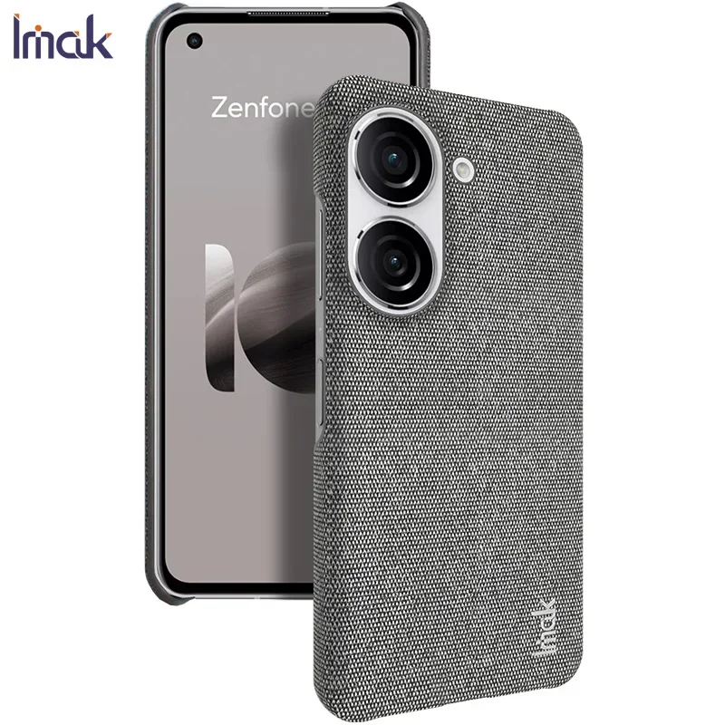 Zenfone10 Zenfone 9 11 Ultra 5G IMAK Fabric Pattern Back Panel for Asus Zenfone 10 Case Zenfone9 Zenfone11 Hard Matte Phone Etui