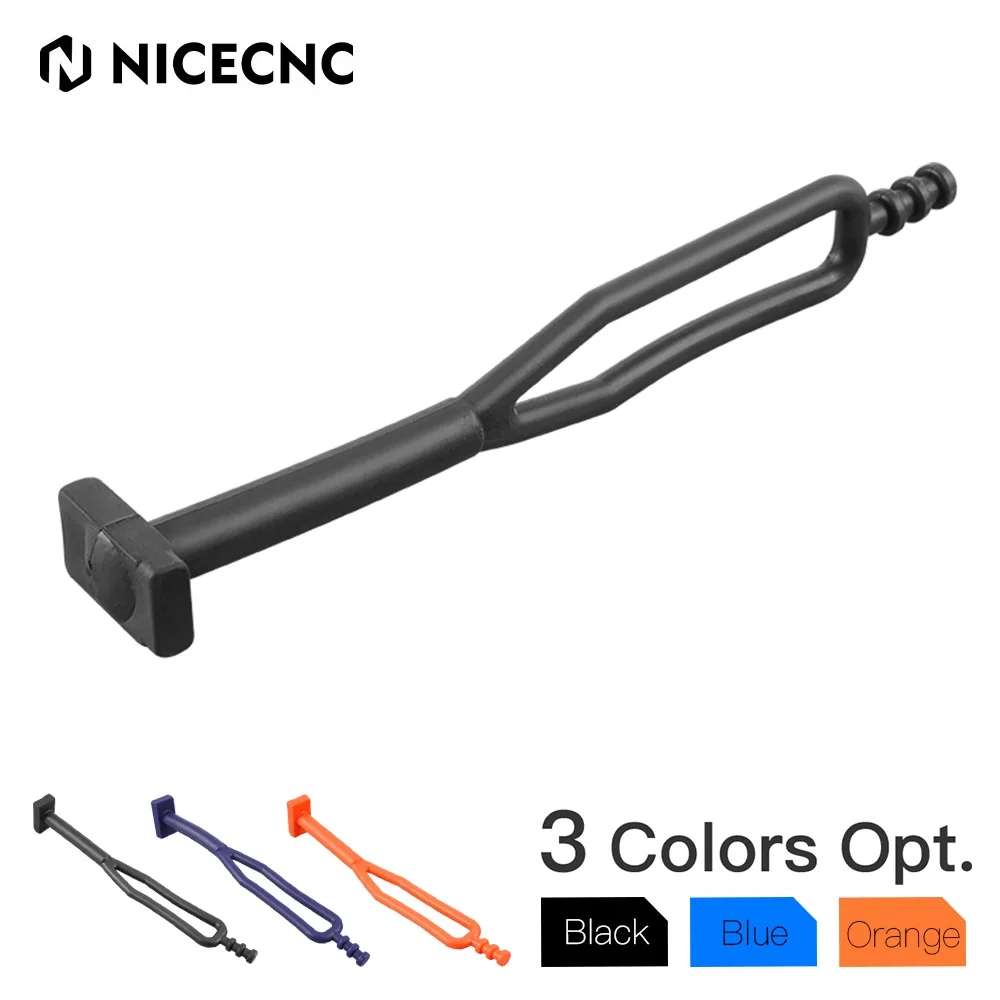 NICECNC For 2022 2021 GasGas EC 300 250 125 EC 500F 450F 350F 250F EC300 EC250 145mm Motocross Rubber Kickstand Side Stand Strap