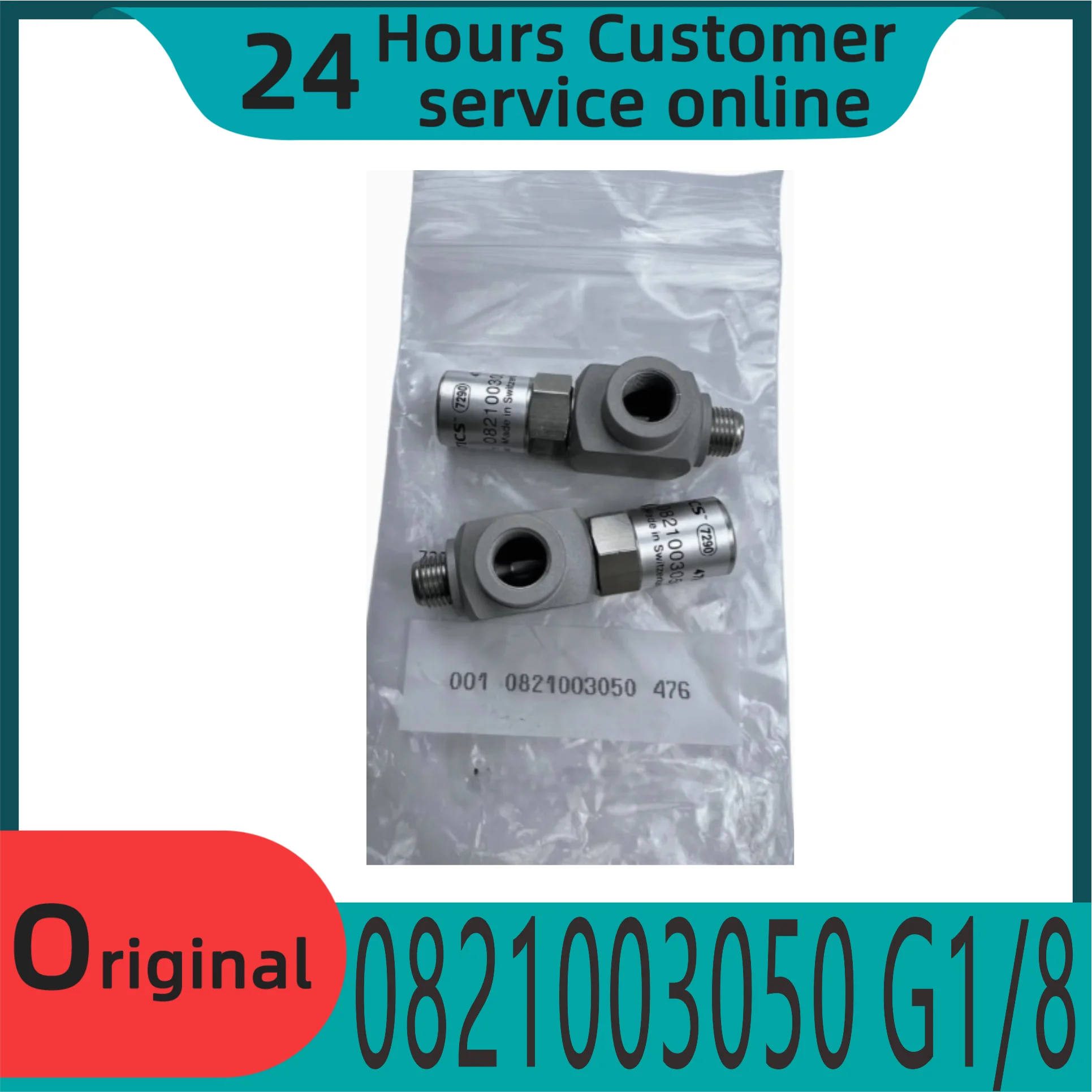 

New Original Pilot Operated One-way Nr02 Series 0821003050 G1/8 5340051010 G1/4