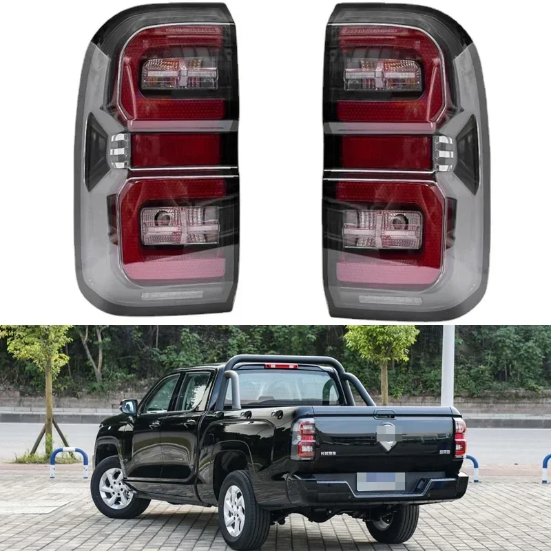 

For GWM Poer·KingKong pickup 2022 2023 Car Accessories Rear Tail Light Assembly Stop Lights Parking Lamp Turn signal Rear lamp