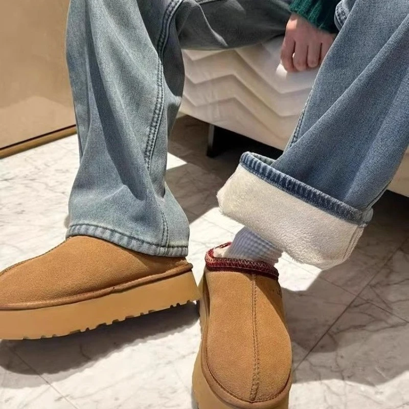 Dżinsy damskie z haftem uśmiechniętej buźki, pluszowe, grube, z szerokimi nogawkami, jesienno-zimowe, nowe, z wysokim stanem, codzienne, wyszczuplające, proste spodnie.