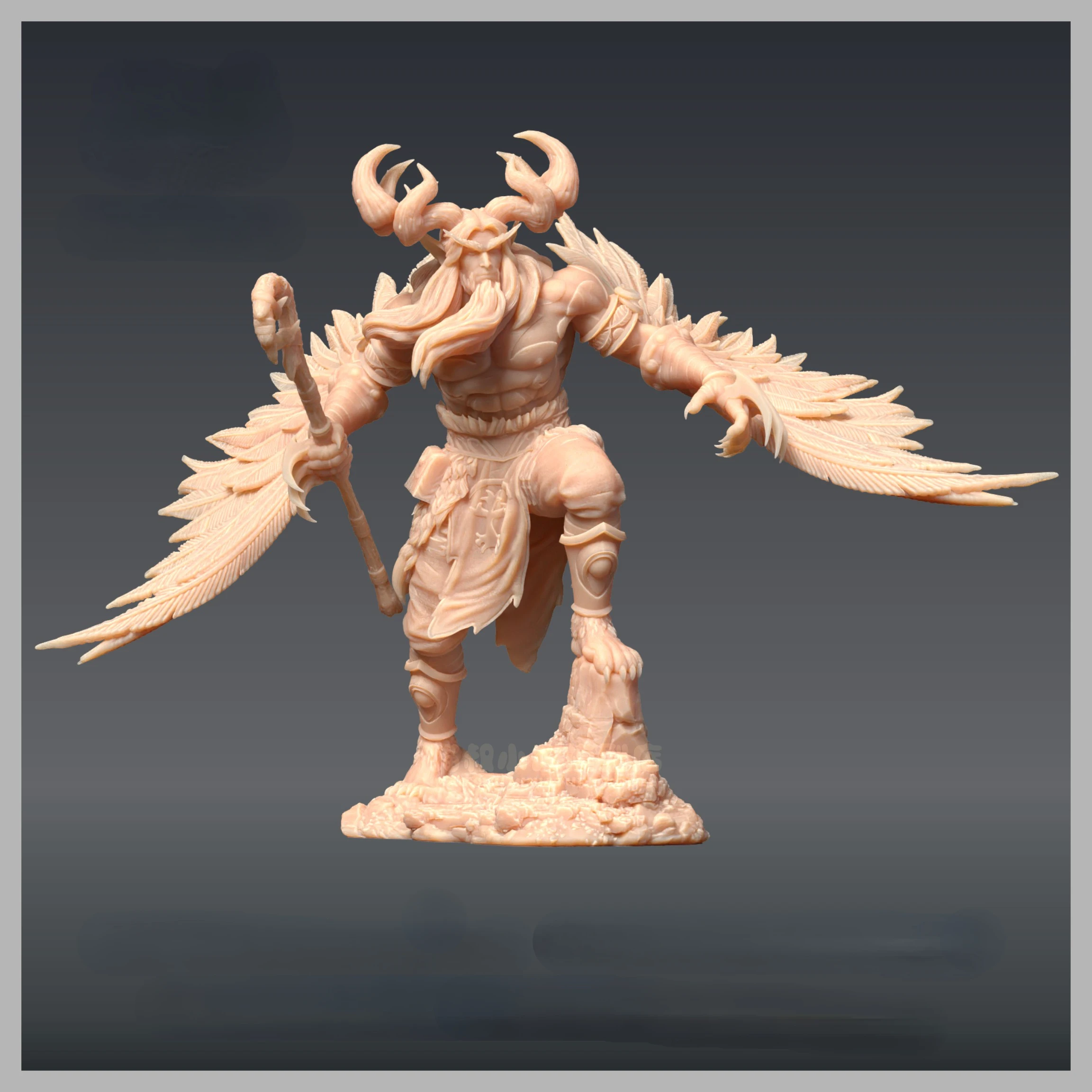 Game Anime peripheral figure WOW Malfurion Stormrage 1:43/Other size Colorless model hand do Hobby DIY toys