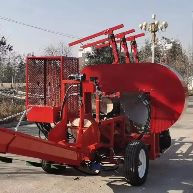

High Quality Hydraulic Firewood Processor Machine Log Splitter Forestry Machinery with CE Certificate