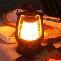 Solar Camping Lights - Ambient Light, Vintage Horse Lamp, LED Table Lamp, Picnic Hanging Lantern, Outdoor Decorative Lanterns