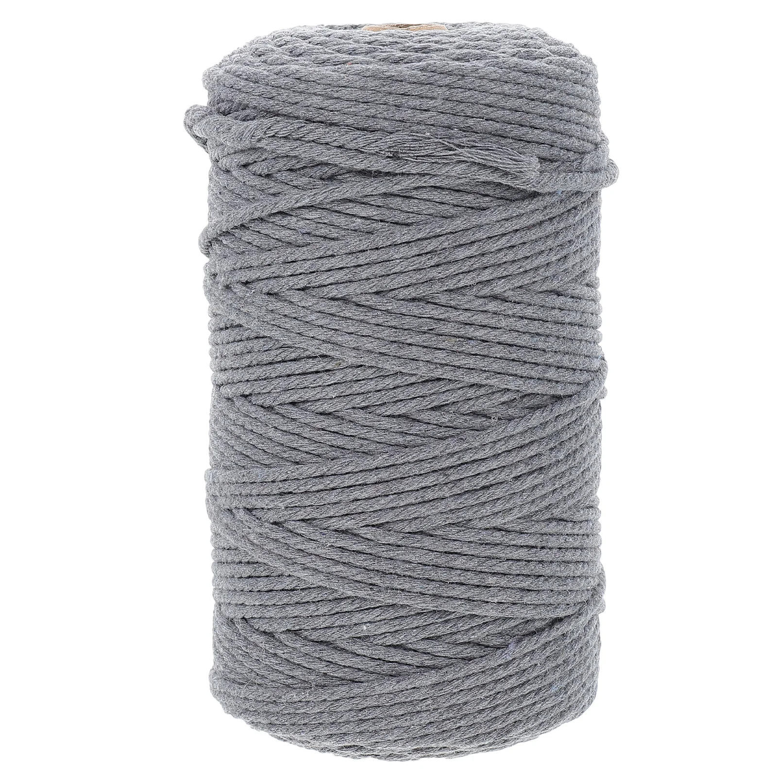 

1 Roll Decorative Colorful Cotton Rope 3Mm 10 Colors 120Ft Binding Woven Craft Supply Hand-Woven Thread For Hanging Tapestry