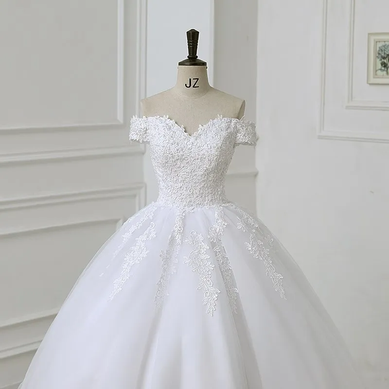 Nuovo abito da sposa con perline al largo della spalla abito da ballo perle abito da sposa per abiti da sposa 2023 matrimonio realizzato dal cliente