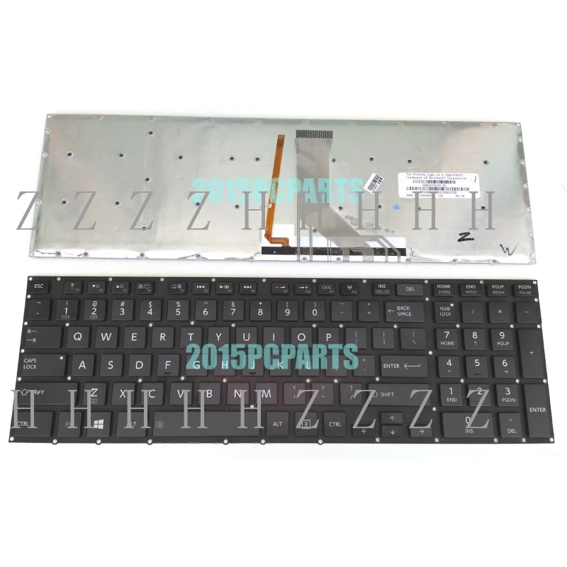 Nuevo teclado retroiluminado para Toshiba Qosmio X70-A X75-A X75-A7170 X75-A7290, versión estadounidense