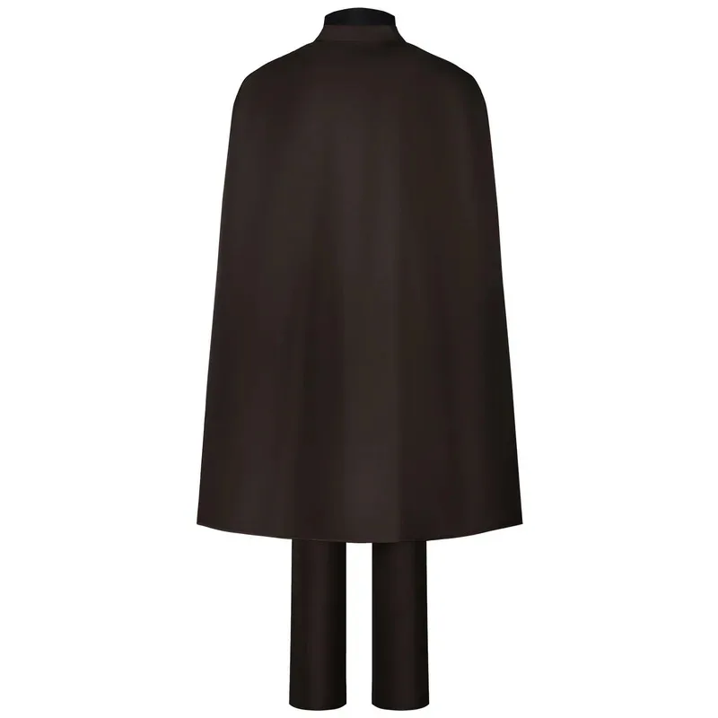 Aa124LQMovie Sternenkriege Count Cosplay Traje Casaco Camisa Calças Cinto Jedi Conselho Dooku Role Play Uniforme Guerreiro Hallow