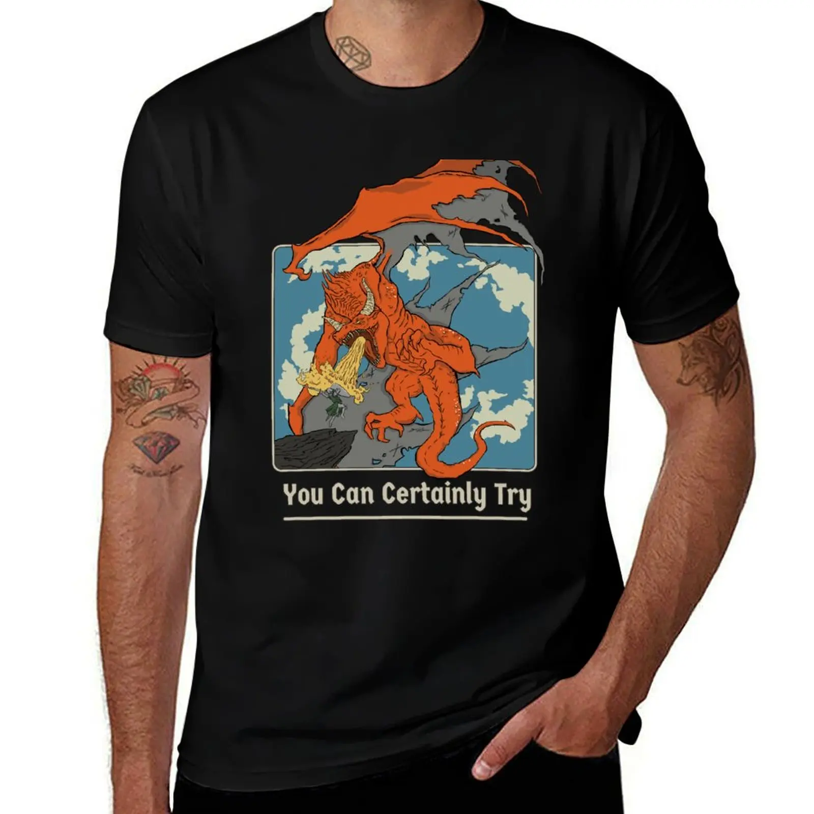 You Can Certainly Try T-Shirt t shirts for man cotton funny T-Shirt