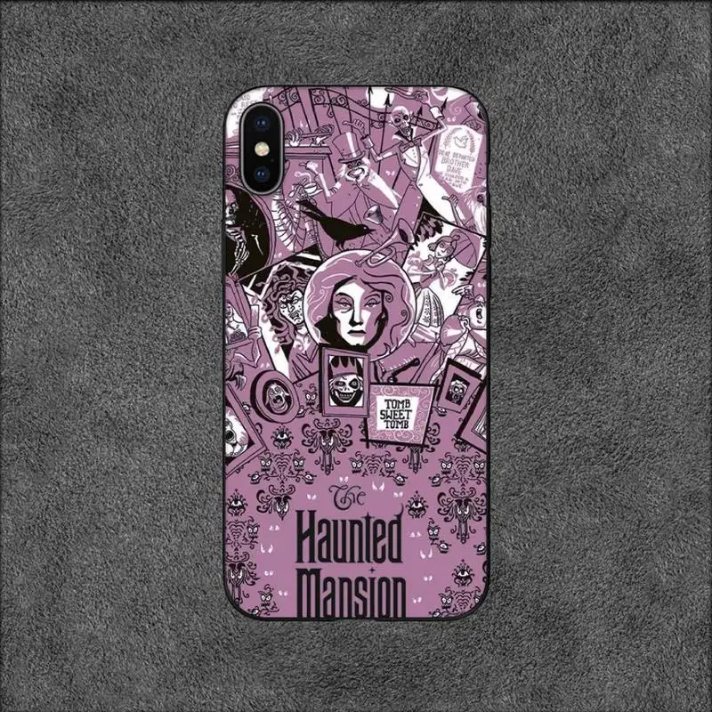 Haunted Movie Mansion Phone Case For iPhone 11 12 Mini 13 14 Pro XS Max X 8 7 6s Plus SE XR Shell