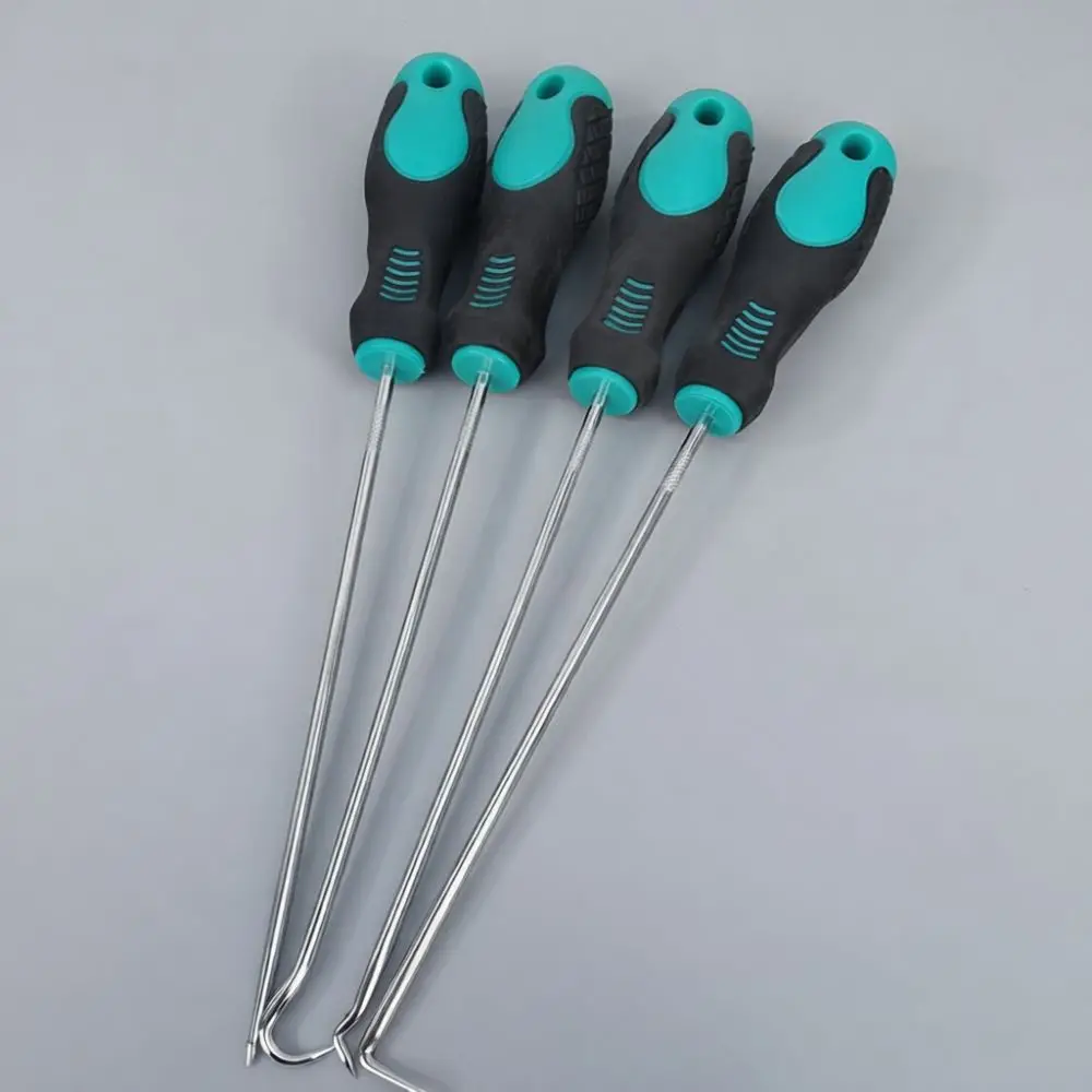 Ergonomic Oil Seal Removal Tool Set Automotive Mechanic Pick Hook Kit For Precise Gasket And O Ring Disassembly