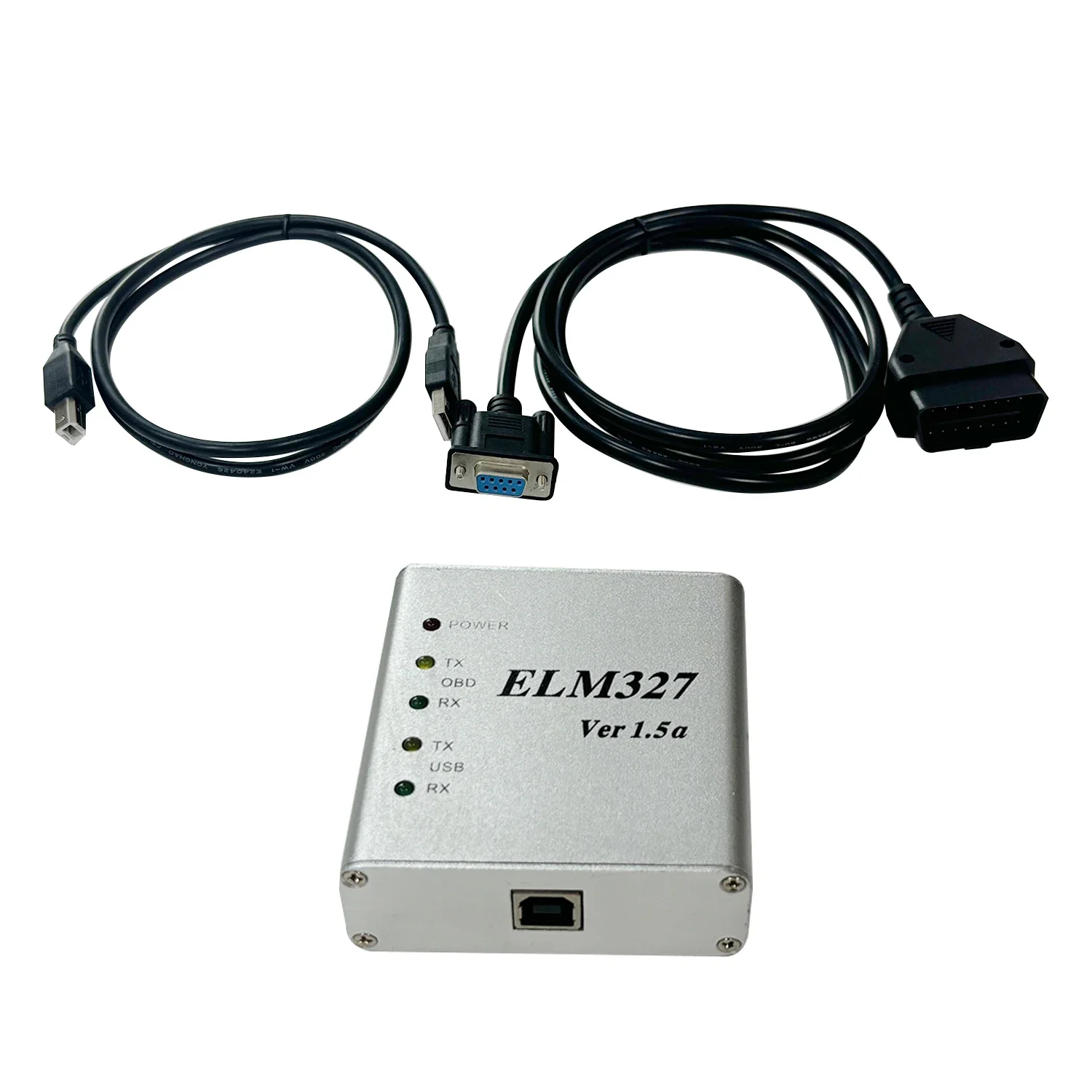 

Compatible with DOS and Windows ELM327 USB Ver1.5a with Original PIC18F2480 and FT232RL Chips OBD2 Scaner Tool